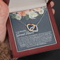 Great Aunt Interlocking Hearts Necklace - Love You This Much