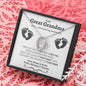 Great Grandma to Be Forever Love Necklace - Love You This Much