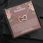 Great Grandma To Be Interlocking Hearts Necklace - Love You This Much