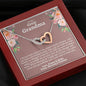 Great Grandma To Be Interlocking Hearts Necklace - Love You This Much