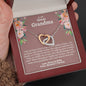 Great Grandma To Be Interlocking Hearts Necklace - Love You This Much