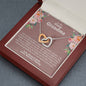 Great Grandma To Be Interlocking Hearts Necklace - Love You This Much