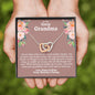 Great Grandma To Be Interlocking Hearts Necklace - Love You This Much