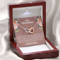 Great Grandma To Be Interlocking Hearts Necklace - Love You This Much