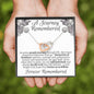 Grieving Wife A Journey Remembered Interlocking Hearts Necklace - Love You This Much