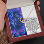 Handpicked Daughter (Wolf) Interlocking Hearts Necklace - Love You This Much