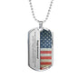 Happy 2nd Anniversary Dog Tag Necklace - Love You This Much