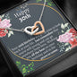 Happy 30th Birthday (Still Young) Interlocking Hearts Necklace - Love You This Much