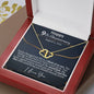 Happy 9th Anniversary Everlasting Love Necklace - Love You This Much