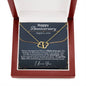 Happy Anniversary Everlasting Love Necklace - Love You This Much