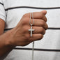 Hey Big Brother Engraved Cross Necklace - Love You This Much