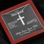 Husband (God Knew) Cross Necklace - Love You This Much