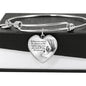 If There Ever Comes A Day When We Can't Be Together 'Christopher Robins Edition' Bangle Bracelet - Love You This Much
