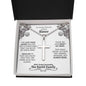 In Memory of Your Sister Cross Necklace - Love You This Much