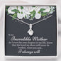 Incredible Mother (From Bride) Alluring Beauty Necklace - Love You This Much