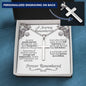 Journey Remembered Ball Chain Cross Necklace - Love You This Much