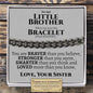 Little Brother Classic Cuban Bracelet - Love You This Much