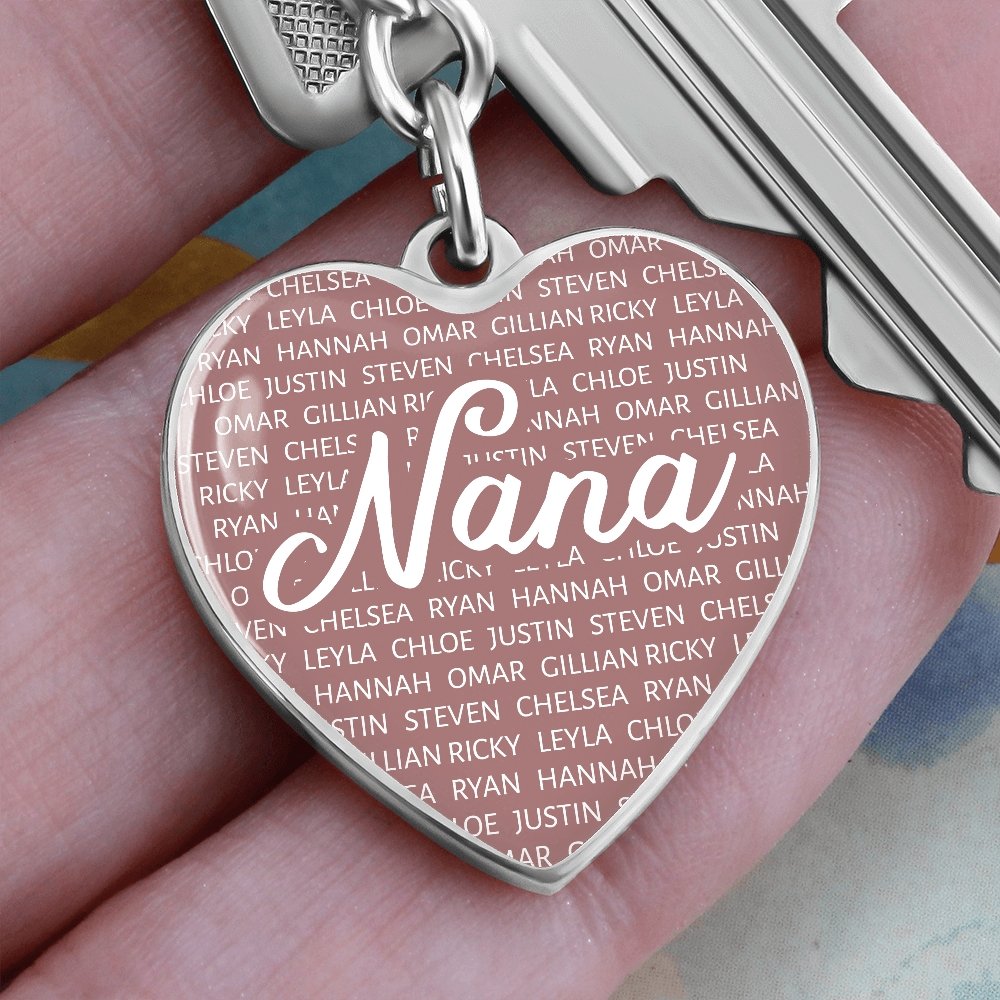 Matching Heart Keychain - Love You This Much