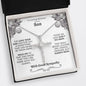 Memory of Son Diamond Cross Necklace - Love You This Much