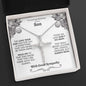 Memory of Son Diamond Cross Necklace - Love You This Much