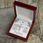 Memory of Son Diamond Cross Necklace - Love You This Much