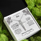 Memory of Son Diamond Cross Necklace - Love You This Much
