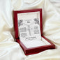 Memory of Son Diamond Cross Necklace - Love You This Much