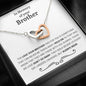 Memory of Your Brother Interlocking Hearts Necklace - Love You This Much