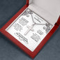 Memory of your Grandfather Cross Necklace - Love You This Much