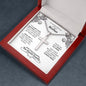 Memory of Your Mother Cross Necklace - Love You This Much