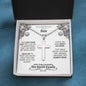 Memory of your Son Cross Necklace - Love You This Much