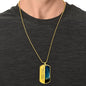 Miscarriage Gift For Dad Dog Tag Necklace - Love You This Much