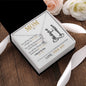 Mom (From Son) Alluring Beauty Necklace - Love You This Much
