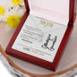 Mom (From Son) Alluring Beauty Necklace - Love You This Much