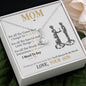 Mom (From Son) Alluring Beauty Necklace - Love You This Much