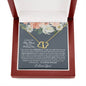 Mom Poem Everlasting Love Necklace - Love You This Much