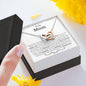 Mom 'Raised By You' Interlocking Hearts Necklace - Love You This Much
