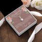 Mom Wedding Day Alluring Beauty Necklace - Love You This Much