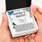 Mother & Daughter 'Hummingbird' Joined Hearts Necklace - Love You This Much