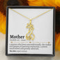 Mother Definition Giraffe Necklace - Love You This Much