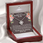 Mother In Law To Be Love Knot Necklace - Love You This Much