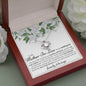 Mother In Law Wedding Day Love Knot Necklace - Love You This Much