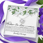 Mother In Law Wedding Day Love Knot Necklace - Love You This Much
