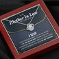 Mother In Law Wedding (From Bride) Love Knot Necklace - Love You This Much