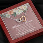 Mother of Twins Interlocking Hearts Necklace - Love You This Much