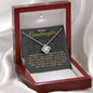 My Dear Granddaughter (Mandala) Love Knot Necklace - Love You This Much