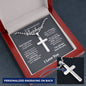Nephew Ball Chain Cross Necklace - Love You This Much