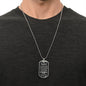 Nephew (Braver) Dog Tag Necklace - Love You This Much