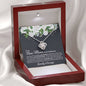 New Mom Love Knot Necklace - Love You This Much
