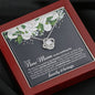 New Mom Love Knot Necklace - Love You This Much